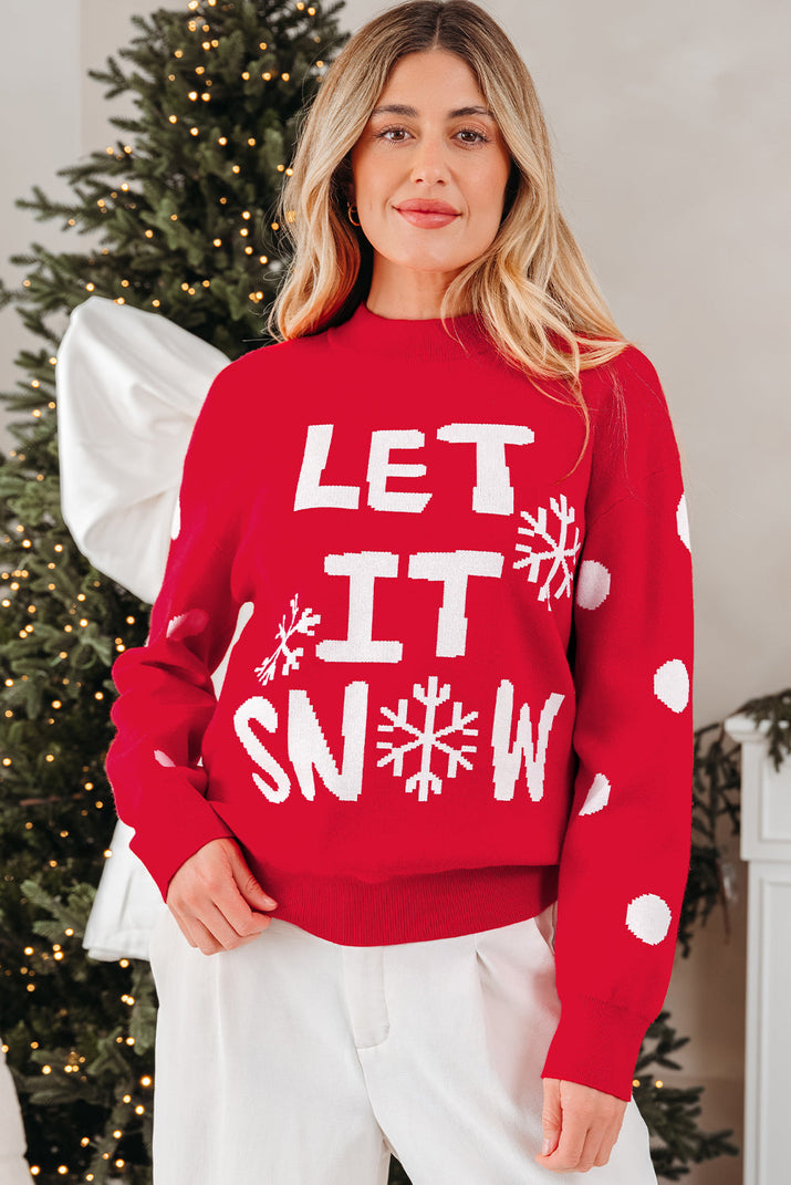 Tiffany Christmas Holiday Loose Sweater-0