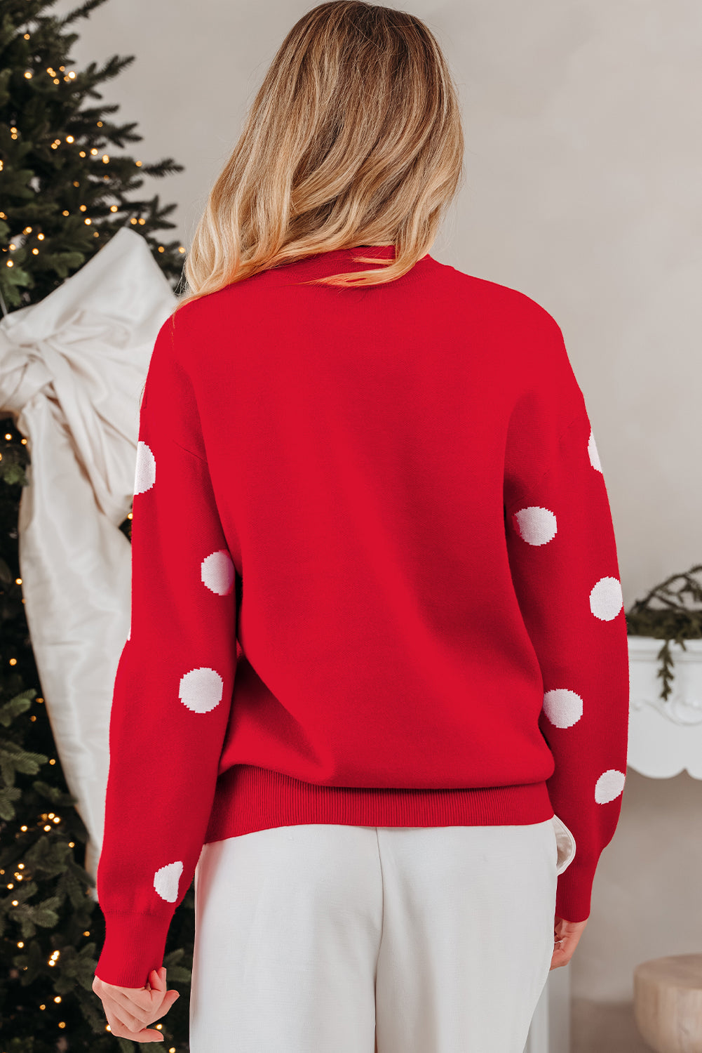 Tiffany Christmas Holiday Loose Sweater-1